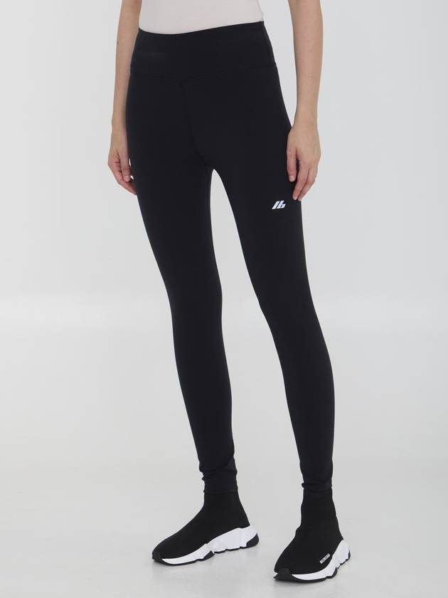 reflective logo leggings black - BALENCIAGA - BALAAN 3