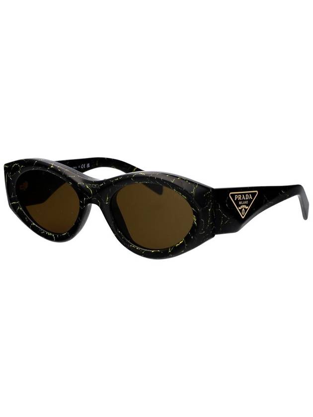 PR 20ZS Black Yellow Marble - PRADA - BALAAN 3