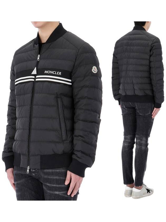 Mounier Bomber Short Padding Black - MONCLER - BALAAN 2