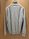 Men's Pixel Red Heart Cardigan Light Gray AZ-N084-051-2 - COMME DES GARCONS PLAY - BALAAN 6