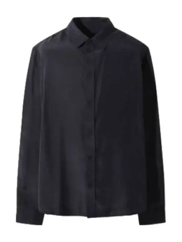 KRAVITZ Basic SILK Shirt DARK NAVY - IRO - BALAAN 1