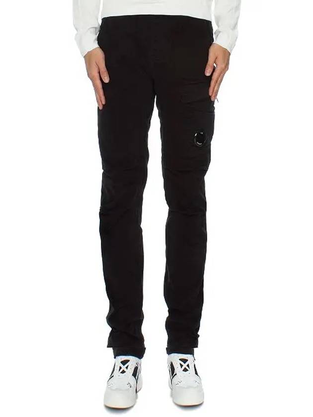 Lens Detail Tapered Straight Pants Black - CP COMPANY - BALAAN 3