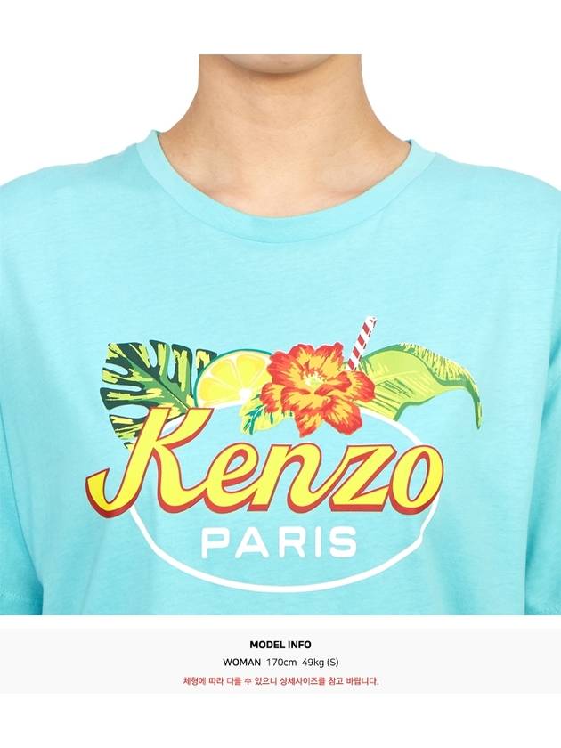 Kids short sleeve t shirt K60412 751 14A adult wearable - KENZO - BALAAN 5