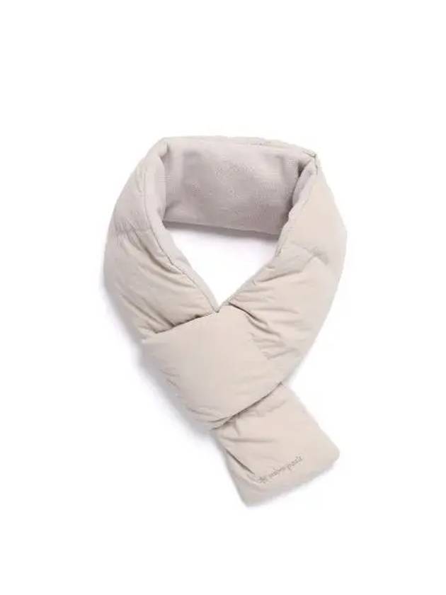 Padded muffler S24WUTWA12 Light Beige - SNOW PEAK - BALAAN 1