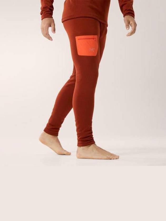 Rho Heavyweight Leggings Red - ARC'TERYX - BALAAN 2