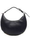 Fendigraphy Small Hobo Shoulder Bag Black - FENDI - BALAAN 5