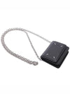 Embroidery Logo Chain Cald Wallet Black - MAISON MARGIELA - BALAAN 6