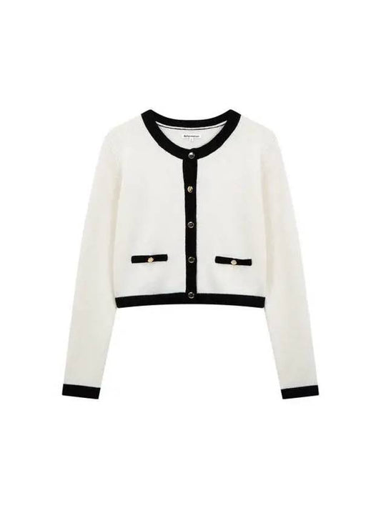 Becka Cashmere Cardigan Ivory - REFORMATION - BALAAN 1