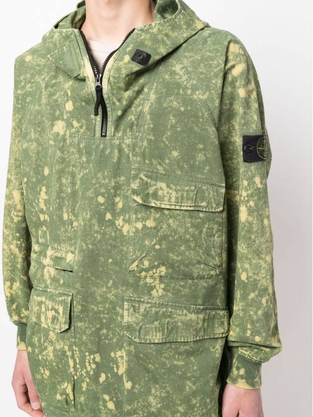 Waffen Patch Off Die Pocket Hood Anorak Green - STONE ISLAND - BALAAN 3