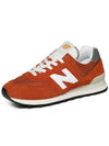 574 Low Top Sneakers Heritage Orange - NEW BALANCE - BALAAN 4