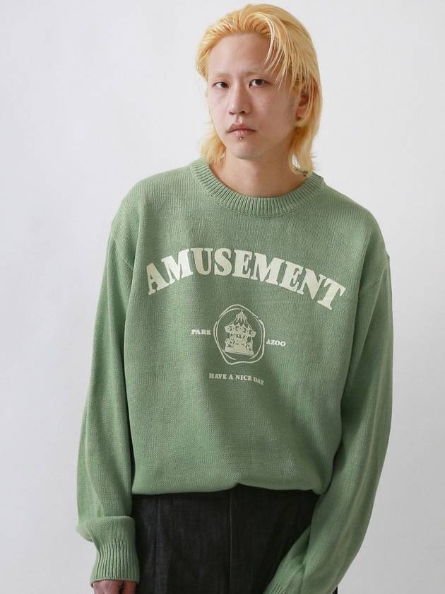 Amusement Park Knit Green - BYL - BALAAN 1