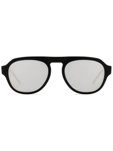 Eyewear Round Sunglasses Black - THOM BROWNE - BALAAN 1