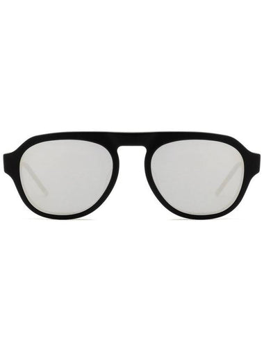 Eyewear Round Sunglasses Black - THOM BROWNE - BALAAN 1