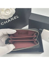 Classic zipper card wallet caviar black silver AP0216 - CHANEL - BALAAN 6
