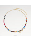 LV Surfin Beads Necklace Gold - LOUIS VUITTON - BALAAN 2