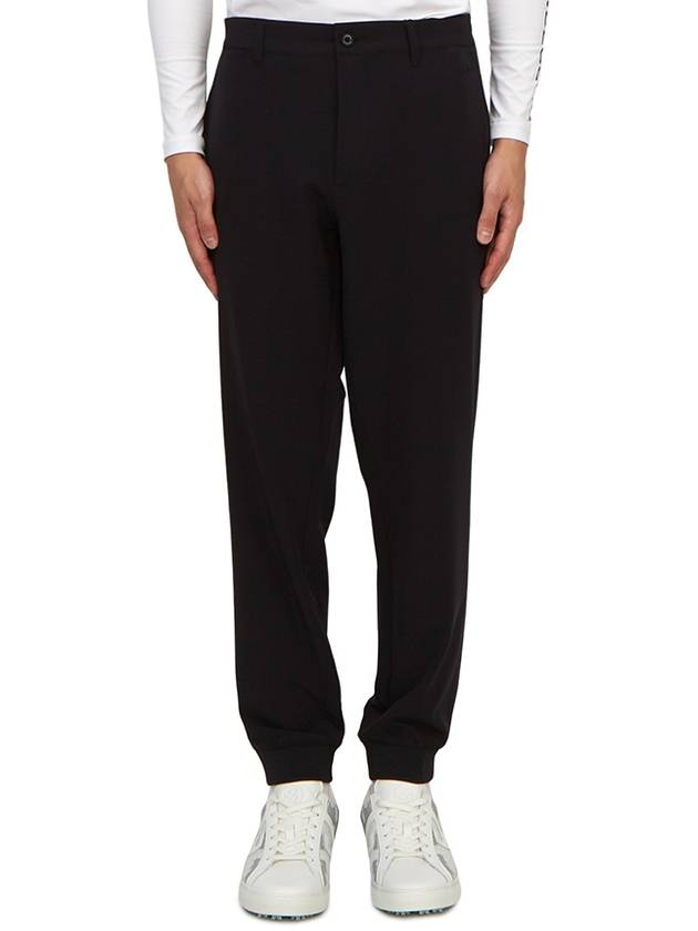 Cuff Mid-Rise Jogger Pants Black - J.LINDEBERG - BALAAN 2