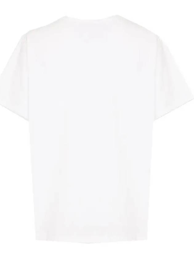 Magic Logo Print Short Sleeve T-Shirt White - GOLDEN GOOSE - BALAAN 4