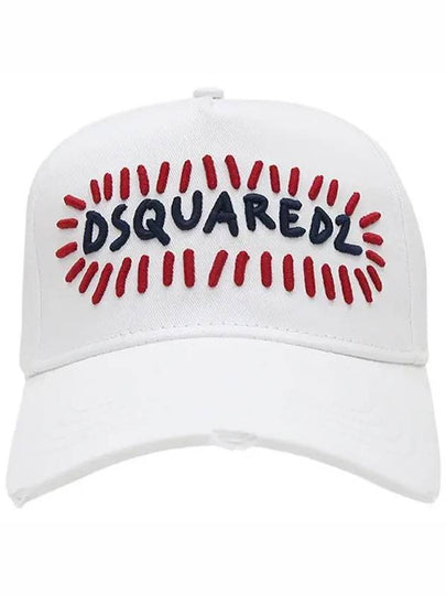 Logo Icon Ball Cap White - DSQUARED2 - BALAAN 2