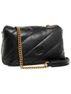 Mini Love Puff Maxi Quilted Leather Shoulder Bag Black - PINKO - BALAAN 3