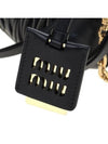 Matelasse Nappa Leather Mini Bag Black - MIU MIU - BALAAN 8