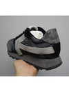 Arrow Suede Leather Running Low Top Sneakers Dark Grey - OFF WHITE - BALAAN 10