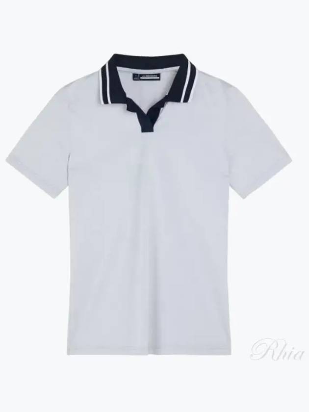 Women's Sammy Polo Shirt Cloud White - J.LINDEBERG - BALAAN 2