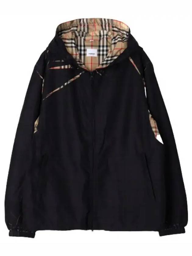 Slice Check Hooded Jacket Men - BURBERRY - BALAAN 1