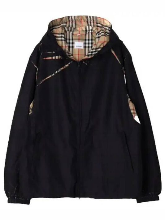 Slice Check Hooded Jacket Men - BURBERRY - BALAAN 1