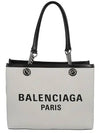 Duty Free Canvas Tote Bag White - BALENCIAGA - BALAAN 2