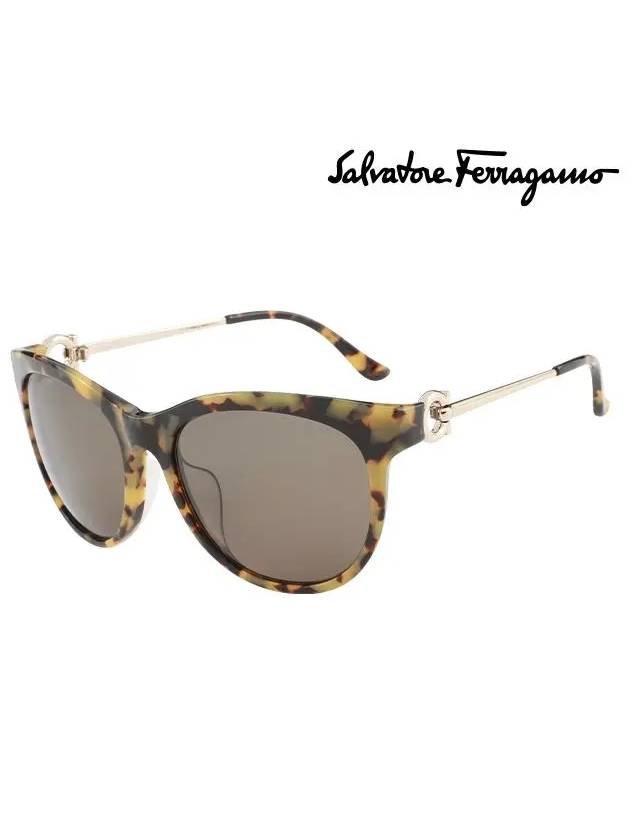 Ferragamo Sunglasses SF822SK 281 Round Women s - SALVATORE FERRAGAMO - BALAAN 2