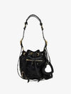 Le Cagole XS Leather Bucket Bag Black - BALENCIAGA - BALAAN 3