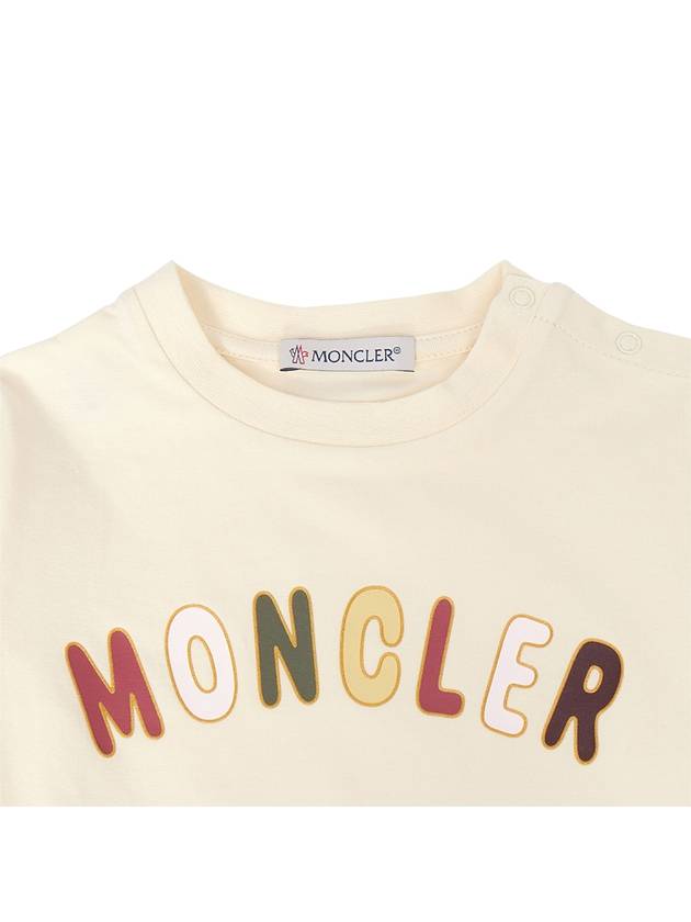 Kids Baby Long Sleeve T Shirt 8D00005 8790N 050 12M18M - MONCLER - BALAAN 3