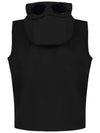 Women's Logo Hooded Vest 14CKOW003C 005968A 999 - CP COMPANY - BALAAN 3