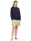 Chillax Fox Patch Classic Sweatshirt Navy - MAISON KITSUNE - BALAAN 7