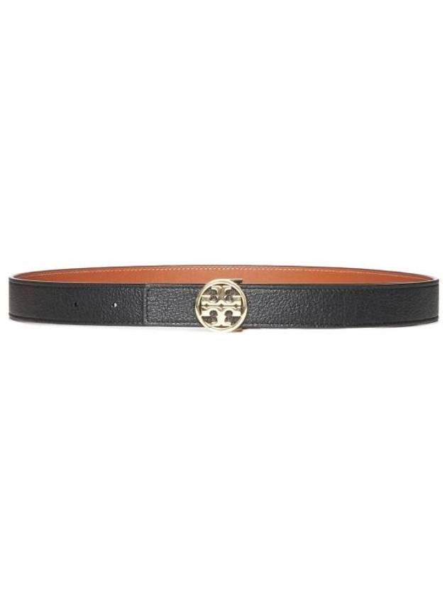 1 Miller Reversible Leather Belt Black Classic Cuoio - TORY BURCH - BALAAN 2