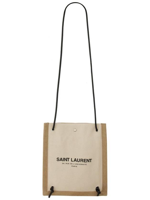 Universal Flat Cross Bag Ecru - SAINT LAURENT - BALAAN 2