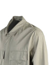 Gabardine shirt jacket 15CLSH042A 006472A 335 - CP COMPANY - BALAAN 6