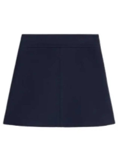 Trapeze Classic Fit A-Line Skirt Ink - CELINE - BALAAN 2