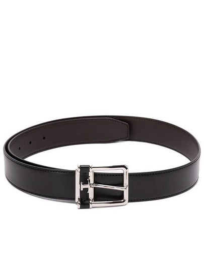 T Reversible Leather Belt XCMCQS90100HDL 4693 NERO FONDENTE B0170489083 - TOD'S - BALAAN 2