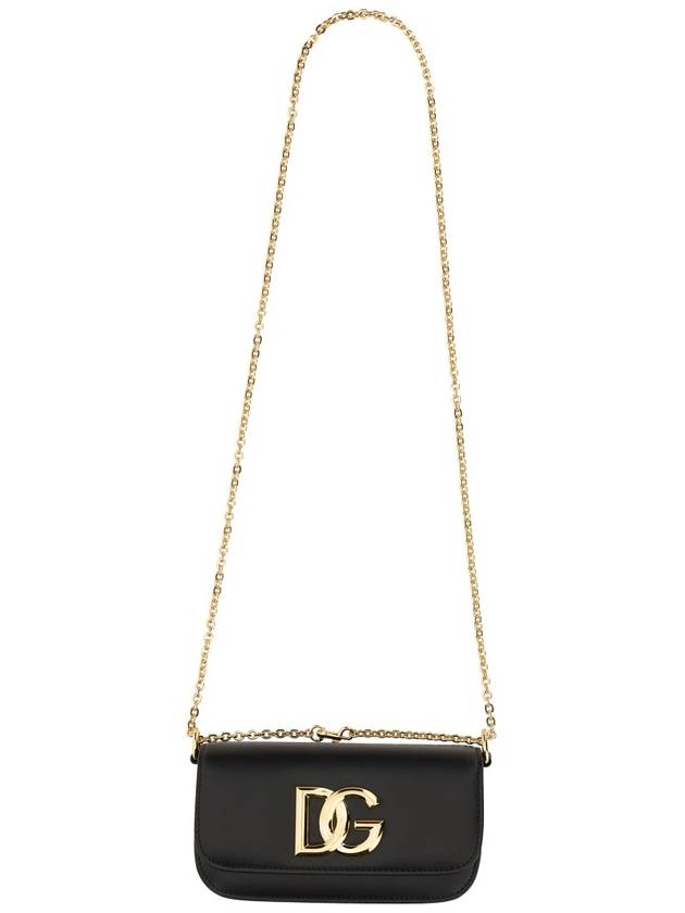 Shoulder Bag BB7603AW576 80999 Black - DOLCE&GABBANA - BALAAN 3