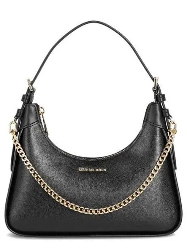 Wilma Medium Shoulder Bag Black - MICHAEL KORS - BALAAN 2