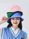 Script color bucket hat BLUE - MONBIRDIE GOLF - BALAAN 8