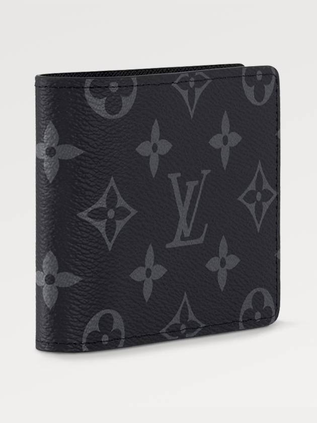 Slender Monogram Eclipse Half Wallet Black - LOUIS VUITTON - BALAAN 4