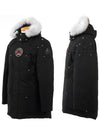 Original Stirling Parka White Fox Fur Black - MOOSE KNUCKLES - BALAAN 2