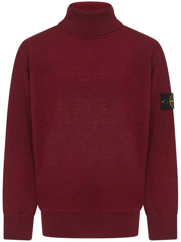 Kids Wappen Turtleneck Knit 7516517A4 V0012 - STONE ISLAND - BALAAN 1