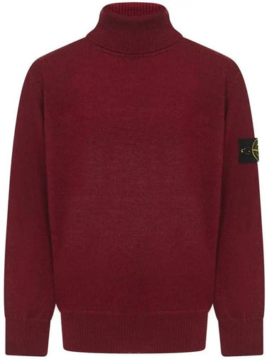 Kids Wappen Turtleneck Knit 7516517A4 V0012 - STONE ISLAND - BALAAN 1