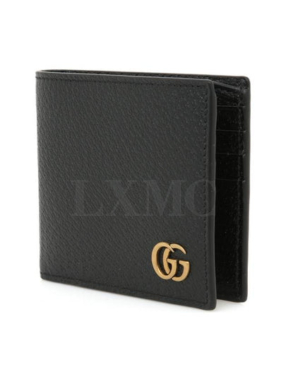 GG Marmont half wallet bifold black 428726 - GUCCI - BALAAN 2