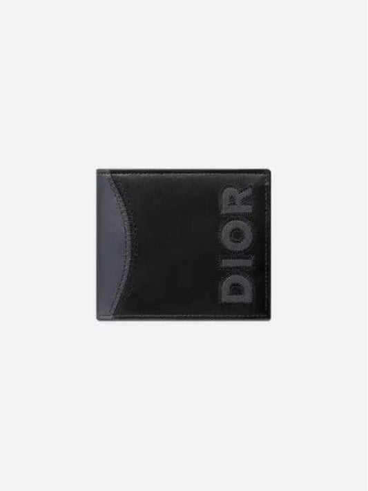 Compact Wallet Deep Gray 2ESBC027MDE H869 - DIOR - BALAAN 1