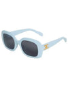 Triomphe Lulu sunglasses acetate milky light blue - CELINE - BALAAN 2