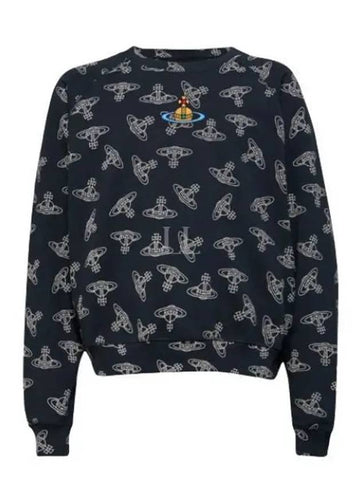 Logo Athletic Sweatshirt Navy - VIVIENNE WESTWOOD - BALAAN 1